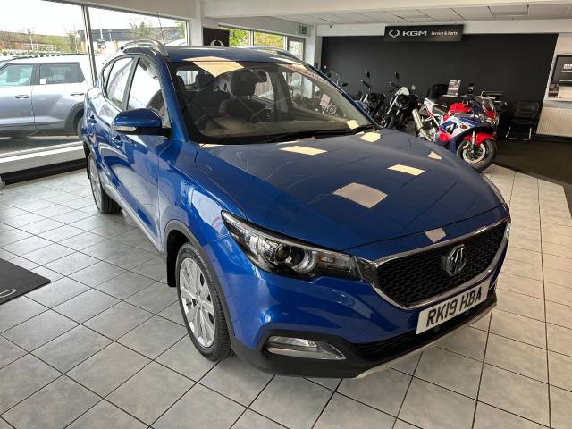 MG Motor UK ZS 1.0T GDi Excite 5dr DCT Hatchback Petrol Electric Blue Metallic