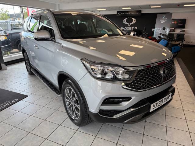 SsangYong Rexton 2.2 Ultimate 5dr Auto (7 Seat) Estate Diesel Satin Silver Metallic
