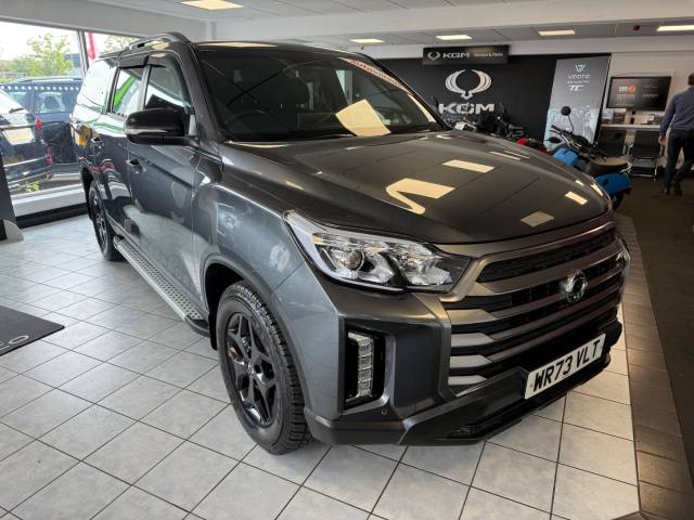 SsangYong Musso 2.2 Double Cab Pick Up Saracen 261  Auto Pick Up Diesel Marble Grey Metallic