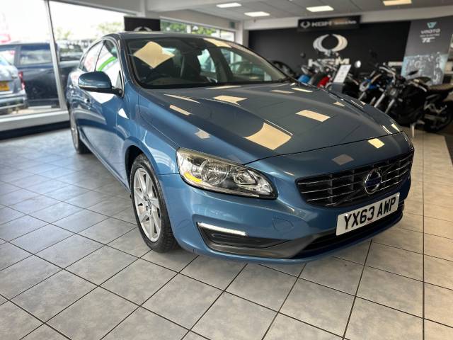Volvo S60 1.6 D2 [115] SE 4dr Saloon Diesel Ice Blue Metallic