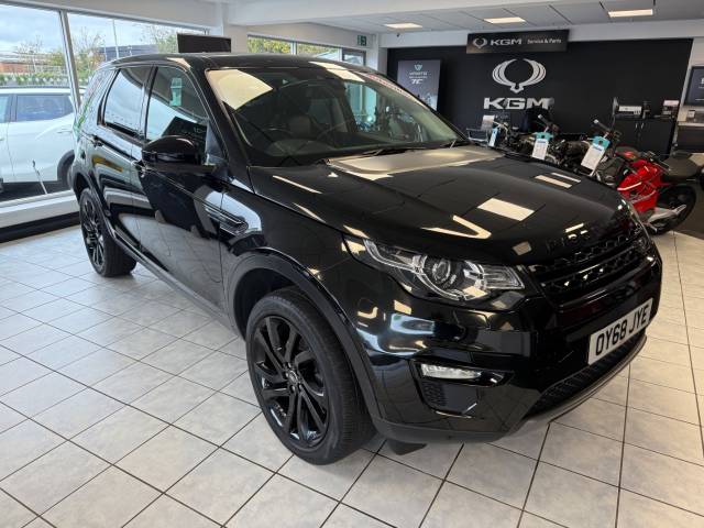 Land Rover Discovery Sport 2.0 TD4 180 HSE Black 5dr Auto Estate Diesel Santorini Black Metallic