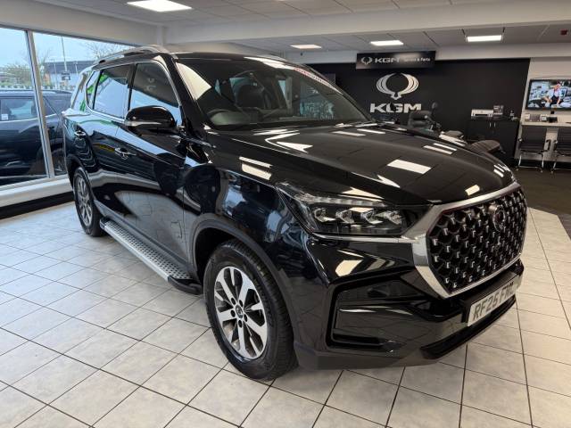 KGM Rexton 2.2 K40 5dr Auto Estate Diesel Space Black Metallic