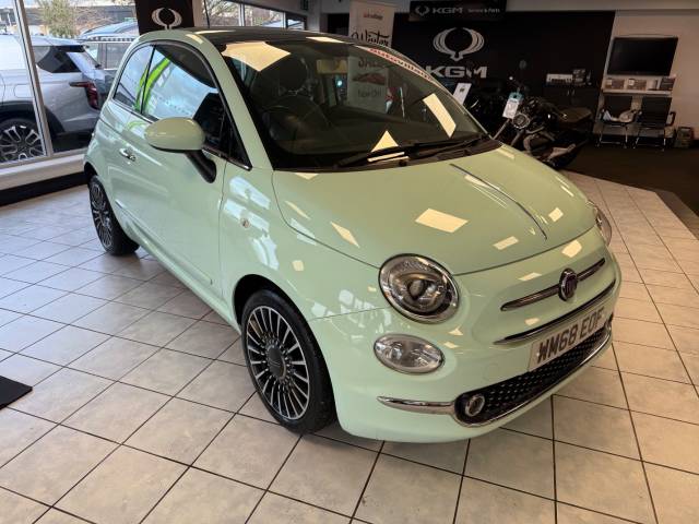 Fiat 500 1.2 Lounge 3dr Dualogic Hatchback Petrol Opal Mint