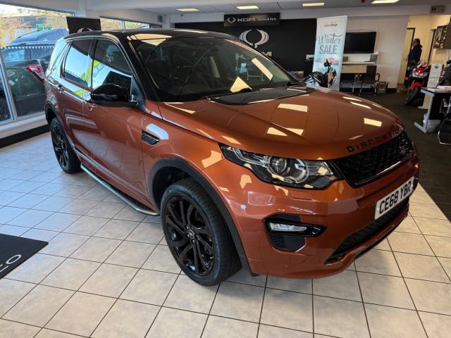 Land Rover Discovery Sport 2.0 TD4 180 HSE Black 5dr Auto Estate Diesel Namib Orange Metallic