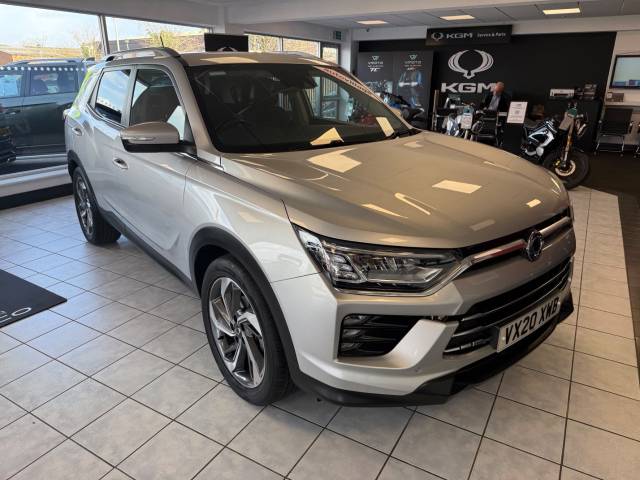 SsangYong Korando 1.6 D Ultimate 4x4 5dr Auto Estate Diesel Silent Silver Metallic