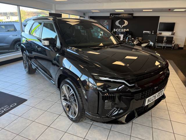 KGM Actyon 1.5 HEV K50 5dr Auto Hatchback Petrol / Electric Hybrid Space Black Metallic