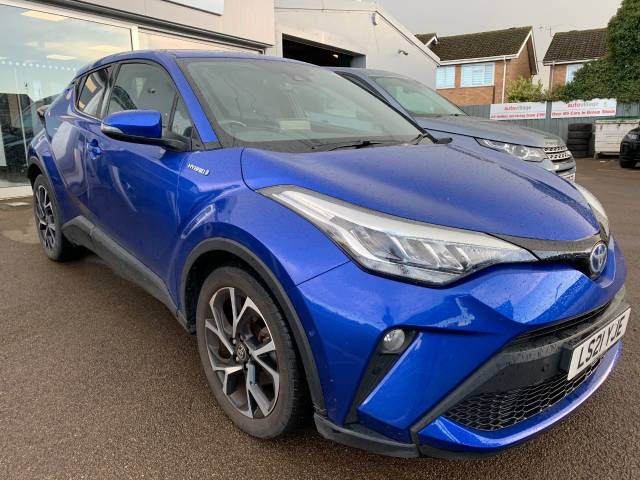 Toyota C-HR 1.8 Hybrid Design 5dr CVT Hatchback Petrol / Electric Hybrid Eclipse Blue Metallic