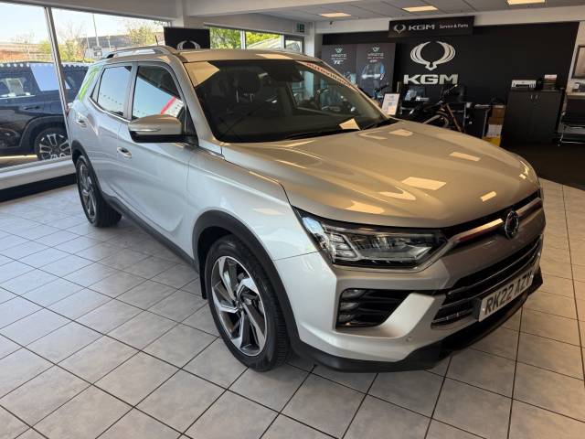 SsangYong Korando 1.6 D Ultimate 4x4 5dr Auto Estate Diesel Silent Silver Metallic