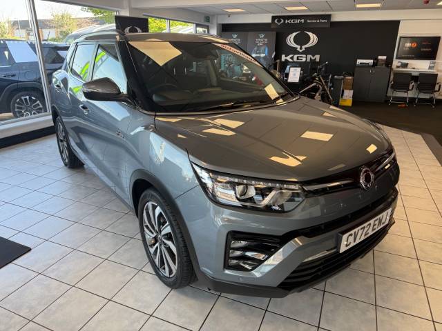 SsangYong Tivoli 1.5P Ultimate Auto 5dr Hatchback Petrol Platinum Grey Metallic