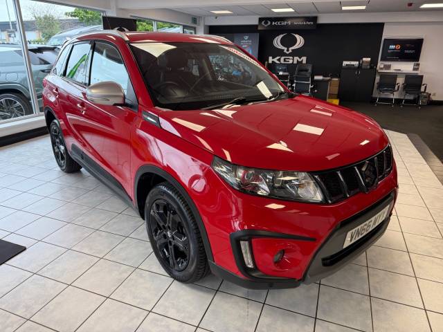 Suzuki Vitara 1.4 Boosterjet S ALLGRIP 5dr Auto Hatchback Petrol Racing Red
