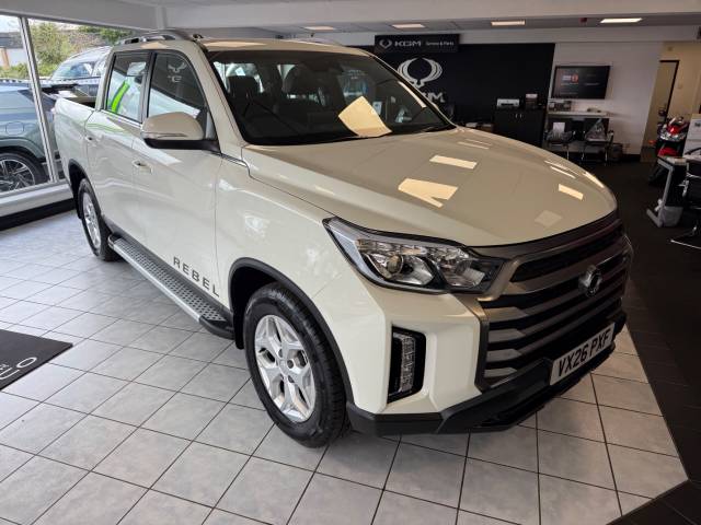 KGM Musso 2.2 Double Cab Pick Up Rebel Auto Double Cab Diesel Grand White