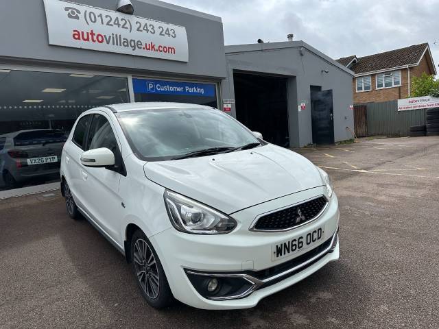 Mitsubishi Mirage 1.2 Juro 5dr (Leather) Hatchback Petrol Polar White