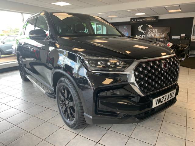 SsangYong Rexton 2.2 Ultimate 5dr Auto Estate Diesel Space Black Metallic