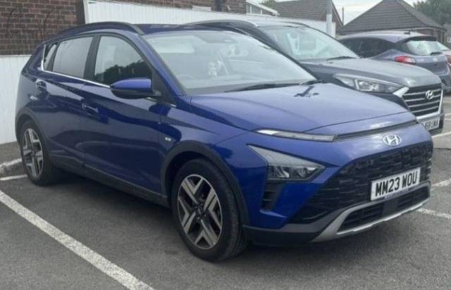 Hyundai BAYON 1.0 TGDi 48V MHEV Premium 5dr DCT Hatchback Petrol Intense Blue Metallic