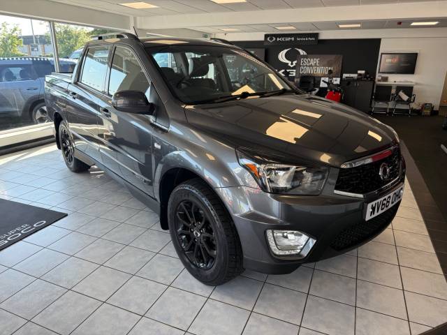 SsangYong Musso 2.2 Pick up EX 4dr Auto 4WD Pick Up Diesel Marble Grey Metallic