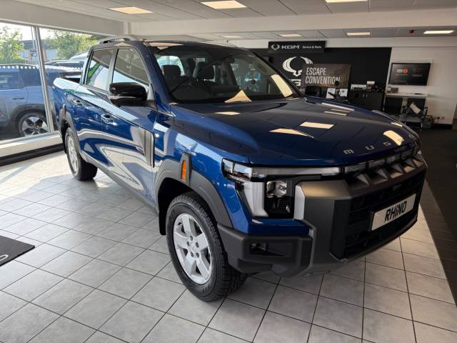 KGM Musso 2.2 Double Cab Pick Up Rhino Auto Pick Up Diesel Marine Blue Metallic