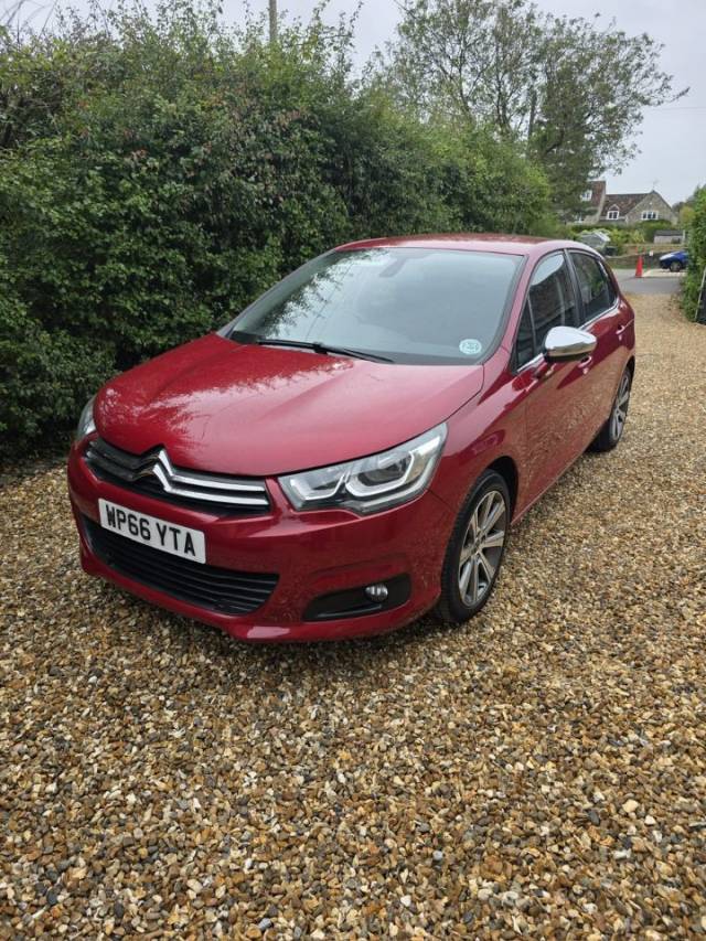 Citroen C4 1.6 BlueHDi Flair 5dr Hatchback Diesel Diablo Red Metallic