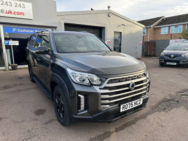 KGM Musso 2.2 Double Cab Pick Up Saracen Auto Pick Up Diesel Marble Grey Metallic