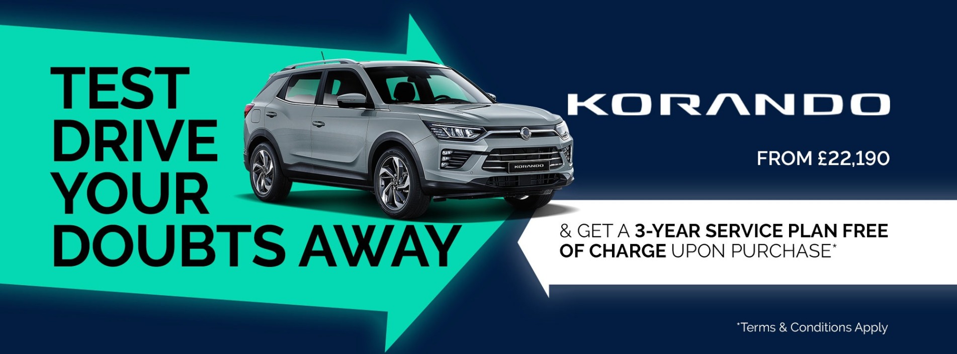 Korando Banner